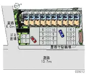 ★手数料０円★木更津市東中央３丁目　月極駐車場（LP）